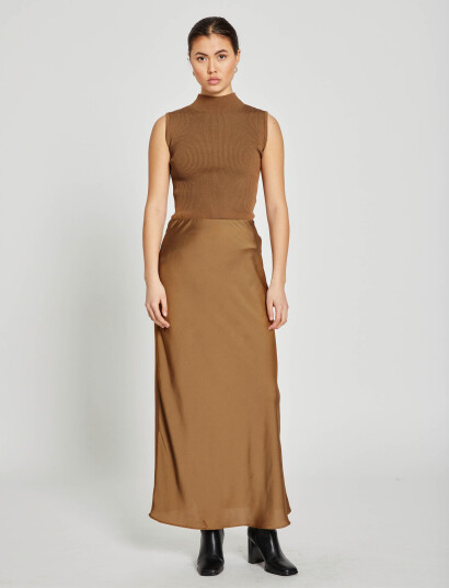 Bruuns Bazaar Acaciabbjoanelle Skirt - Brown - 36
