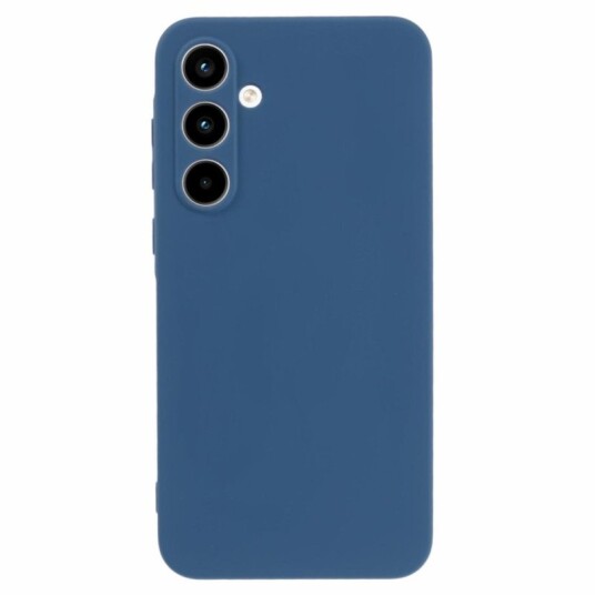 Oem Samsung A56 Silikondeksel – Mørk Blå (Myk Innside)