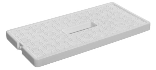 VEGA Kjøleelement Section; 42x22x3 cm (LxBxH); Grå; Rektangulær