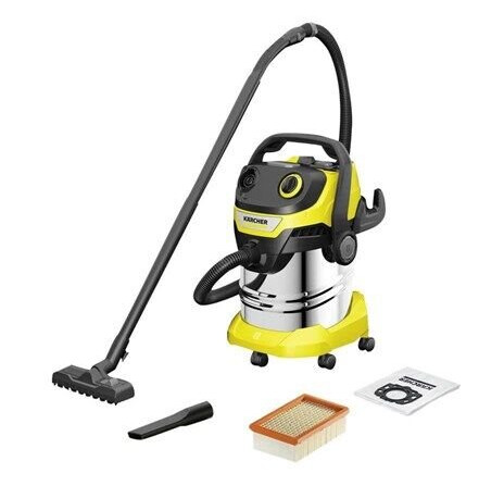 Kärcher WD 5 S Grovstøvsuger 25L 1100W Gul Kärcher WD 5 S Grovstøvsuger 25L 1100W Gul