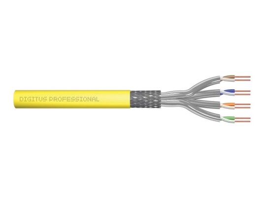 Digitus Dk-1744-A-Vh-5 500 M Cat7a S/Ftp (S-Stp) Gul