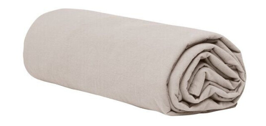 Høie Formsydd laken 180x200 cm lys beige Høie Formsydd laken 180x200 cm lys beige