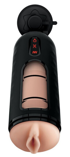 PDX Elite Vibrerende Mega Milker Masturbator - Beige