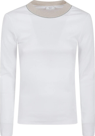 Peserico Dame Topper Hvit L,