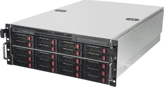 SilverStone RM43 4U Rackmontert Kabinett for EEB med Hot-Swap og USB - Svart SilverStone RM43 4U Rackmontert Kabinett for EEB med Hot-Swap og USB - Svart