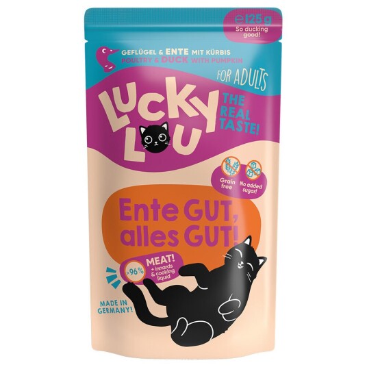Lucky Lou Voksen 16 X 125 G Fjørfe Og And Lucky Lou Voksen 16 X 125 G Fjørfe Og And