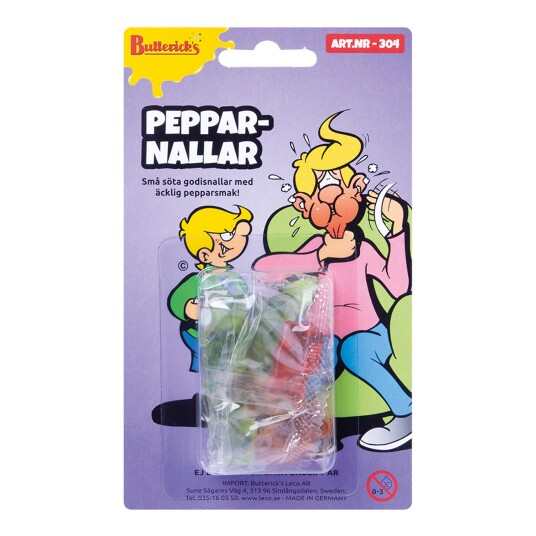 Buttericks Leco AB Pepparnallar (Pepperbjørner)