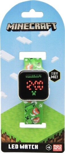 Euroswan Digitalt Armbåndsur For Barn Minecraft Led