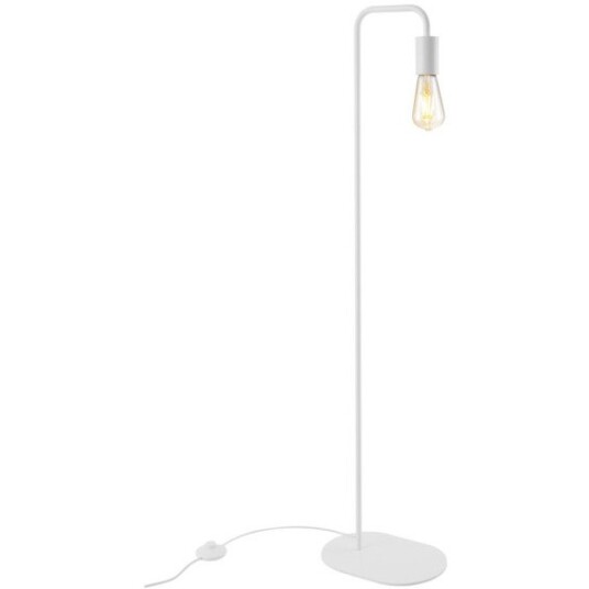 Slv Fitu Gulvlampe U/skjerm E27 Hvit