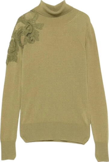 Ermanno Scervino Dame Strikkevarer Grønn M, Ermanno Scervino Dame Strikkevarer Grønn M,