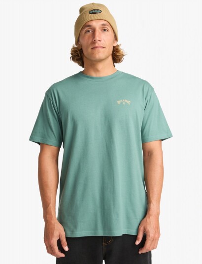 Billabong Arch Wave Ss Green S Billabong Arch Wave Ss Green S
