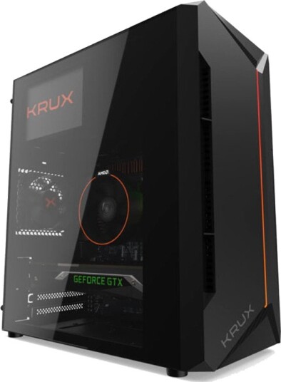 Krux Astro Cube Micro-ATX Mini-ITX Svart