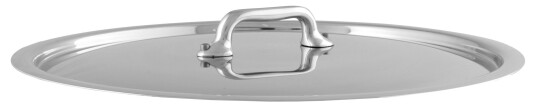 Mauviel Cook Style lokk i rustfritt stål, 28 cm