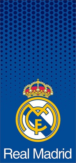 Fodbold Rm 6123 Towel 70X140 Blue 70X140CM Fodbold Rm 6123 Towel 70X140 Blue 70X140CM
