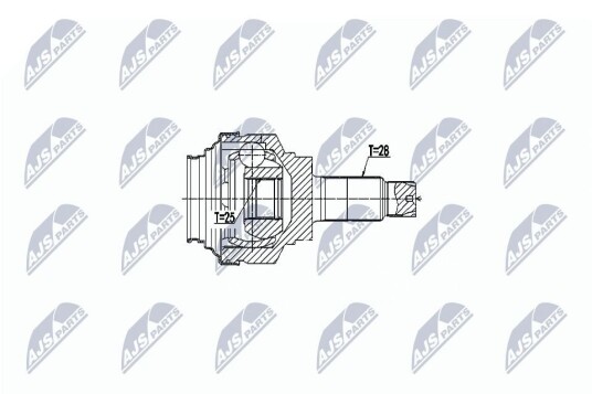 Nty Drivknute drivaksel NTY NPZ BM 017
