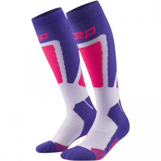 CEP Ski Thermo Socks Tall 4.0 Skistrømper Dame Purple/Pink II