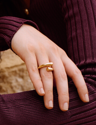 Edblad Sweep Ring - Gold - M/17.5MM