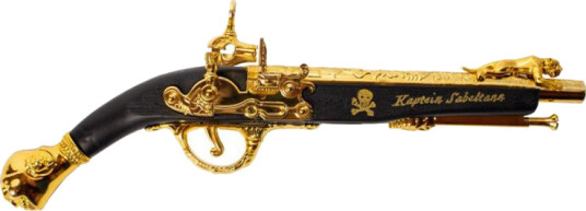 Kaptein Sabeltann Pistol