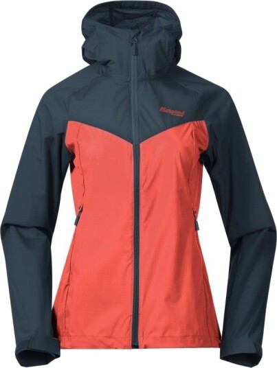 Bergans Women's Microlight Jacket (2021) XXS, Brick/Orion Blue