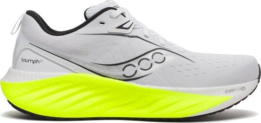 Saucony Mens Triumph 22 White/citron 46.5"