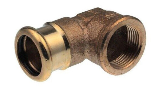 Vsh Fabrieken Xpress copper angle adapter 90 deg. ff 22xrp3/4 Vsh Fabrieken Xpress copper angle adapter 90 deg. ff 22xrp3/4