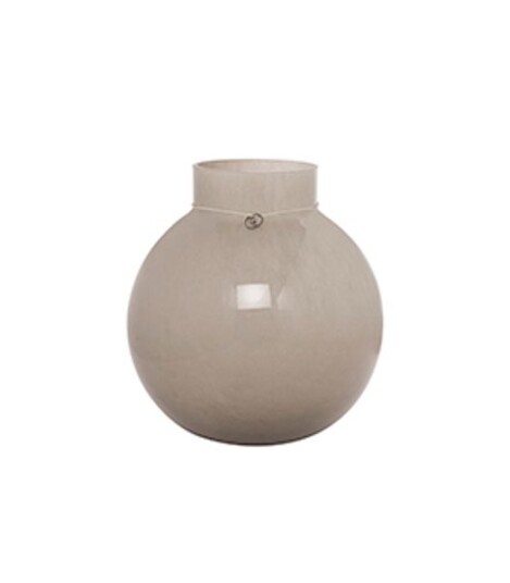 Ernst Vase   Glass H22cm Beige