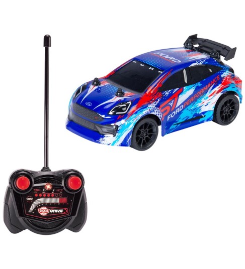 Dickie Toys Radiostyrt Chevrolet Camaro Bil - Blå - Barnevennlig