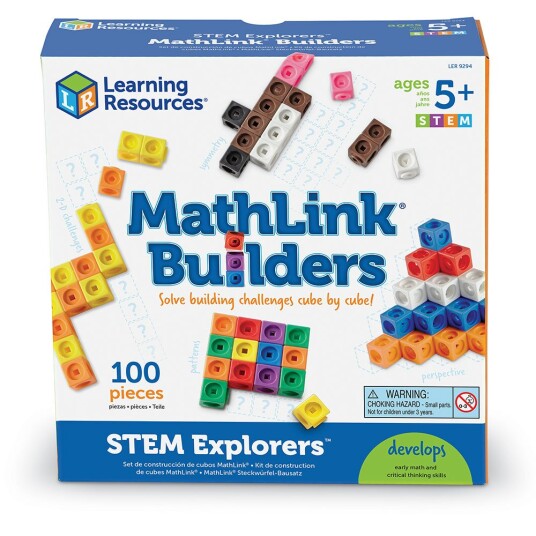 Learning Resources MathLink 100 stk. Inkl. 10 utfordringer