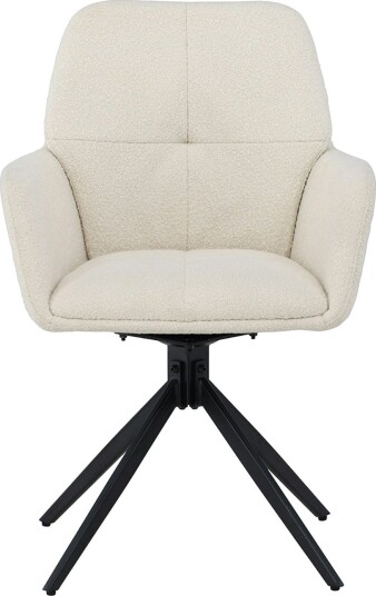Venture Design Manchi spisestuestol Hvit Hvit