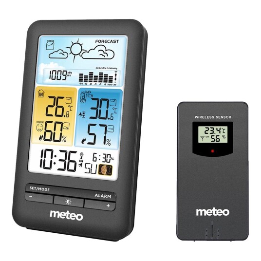 Selgro Værstasjon METEO SP98 Svart Selgro Værstasjon METEO SP98 Svart