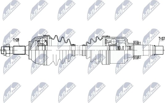 Nty Drivaksel NTY NPW PE 041