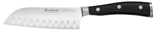 Wüsthof Classic Ikon Santokukniv Svart 14 cm Wüsthof Classic Ikon Santokukniv Svart 14 cm
