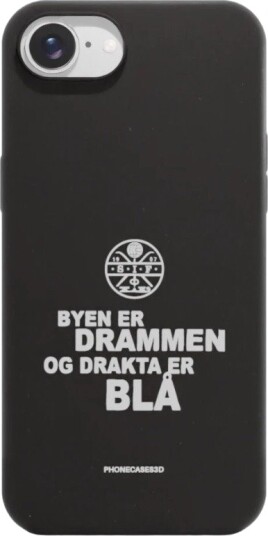 Phonecases3D iPhone 17e/16e Strømsgodset Compostable Case Svart GODE57-IP16E
