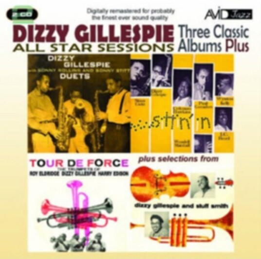 Dizzy Gillespie All Star Sessions (Three Classic Albums Plus) CD Dizzy Gillespie All Star Sessions (Three Classic Albums Plus) CD