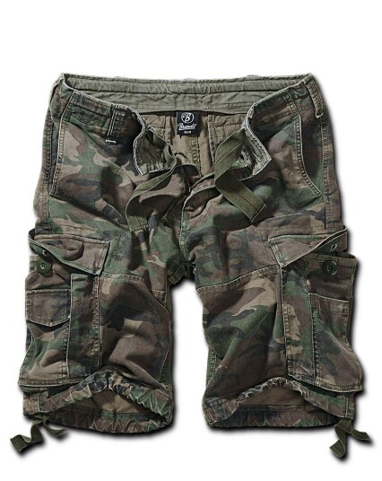 Brandit Vintage Cargo Shorts Grønn Brun