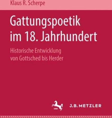 Gattungspoetik im 18. Jahrhundert