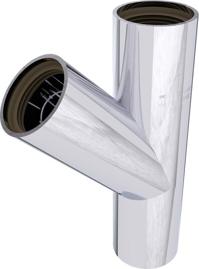 Faluvulk 40 mm X 45 Grd T-Rør Med 3 Muffer