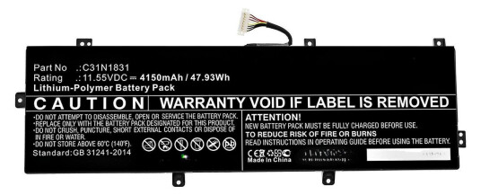 CoreParts Laptop Battery for Asus (MBXAS-BA0280)