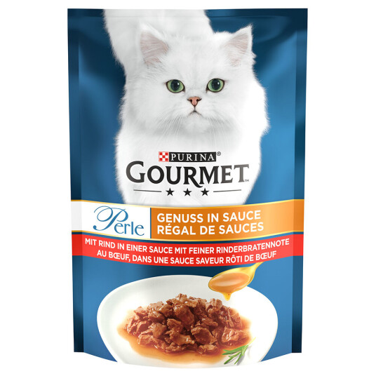 Gourmet Perle Nytelse I Saus 26 X 85 G Okse