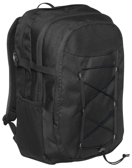 Derby of Sweden Sporty Line Computer Backpack   Black