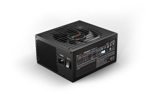 be quiet! Straight Power 12 Platinum 850W (PSU) - 850 Watt - 135 mm - 80 Plus Platinum sertifisert