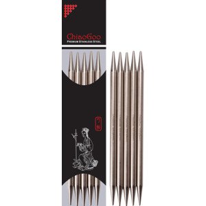 ChiaoGoo Strømpepinne Rustfritt Kirurgisk Stål 20 cm 2 mm