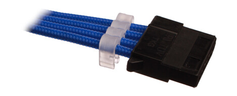 DUTZO Sleeved 4-pins Molex Cable - Blue