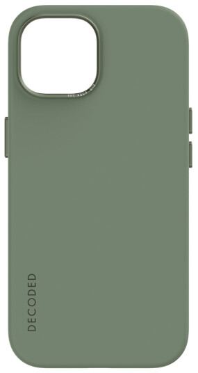 Decoded Silikondeksel iPhone 15 Plus Sage Leaf