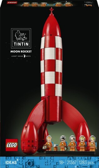 Lego Ideas Tintin Månerakett 21367