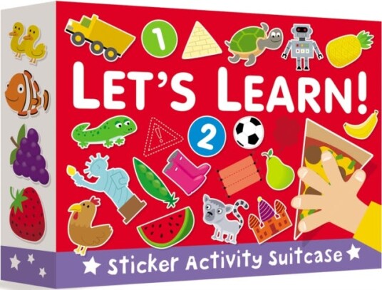 Sticker Activity Suitcase  Let's Learn!