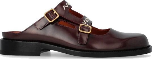 Marni Dame Sko Rød 37 1/2 EU,