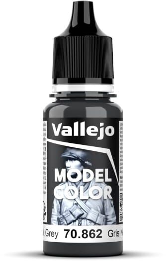 Vallejo 70.862 Modellfarge Black Grey 17 ml Matte for Modellbygging Vallejo 70.862 Modellfarge Black Grey 17 ml Matte for Modellbygging
