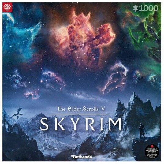 Good Loot Spillpuslespill: The Elder Scrolls V Skyrim 1000 brikker