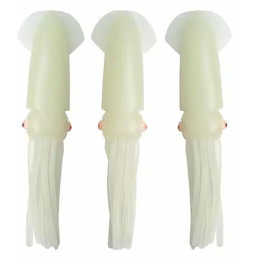 Wiggler Sunlight Squid - 3pk - 7,5 Cm